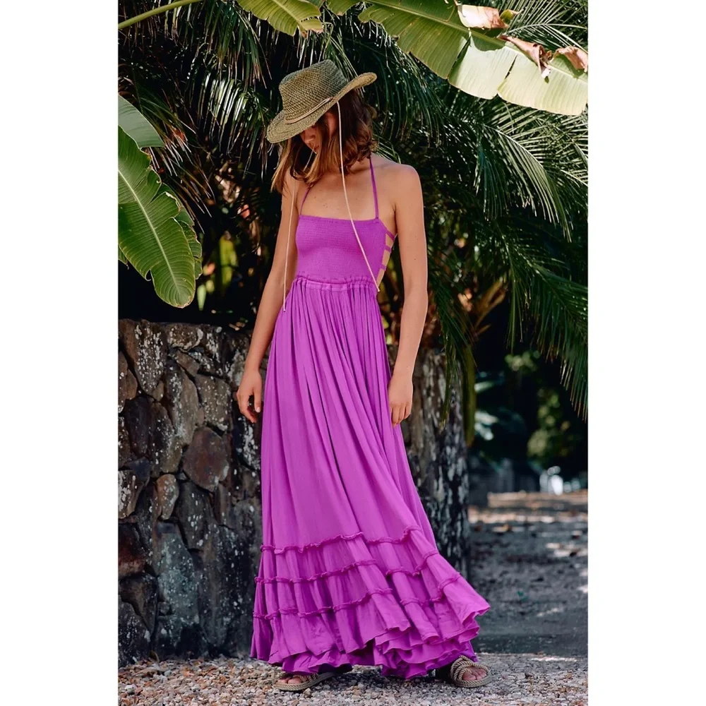 Free People Extratropical Maxi Dress - Picture 3 of 9